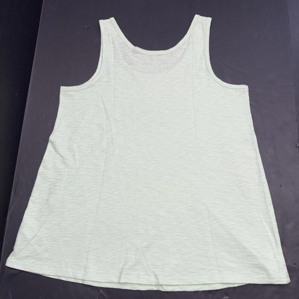 Life Is Good Blue Cotton Tank Top Flip Out Flop Graphic Tee Beach Outdoors XS‎ - Picture 4 of 14
